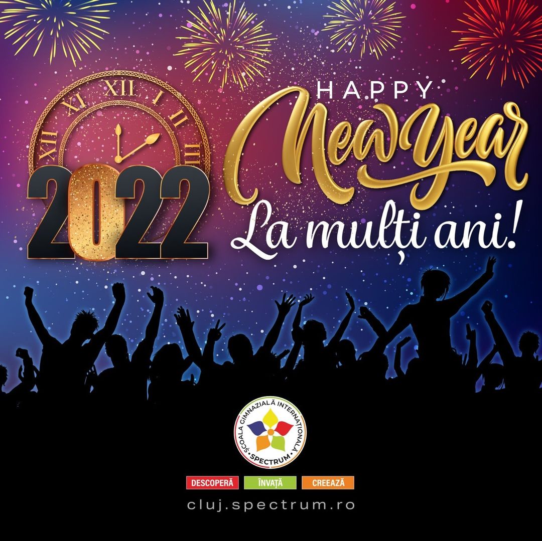 La mulți ani, 2022! Happy New Year Everyone! 🎉🎇🎉🎆🎉🎇🎉